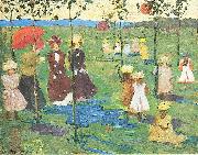 Maurice Prendergast Franklin Park Boston oil painting reproduction